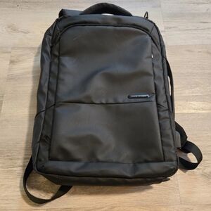 MARK RYDEN Slim Backpack for Men Laptop 3 in 1 Waterproof Black Missed Zipper